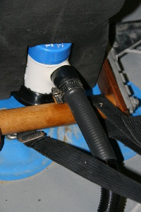 Installed Bilge pump.