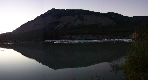 Sunblood Mtn in the evening