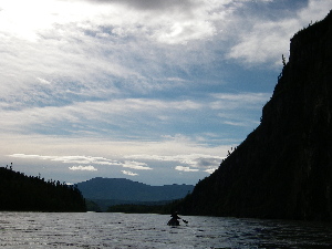 Glen heading out after Lafferty rapid.