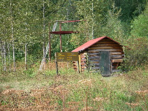 Kraus' Cabin at Kraus hot spring
