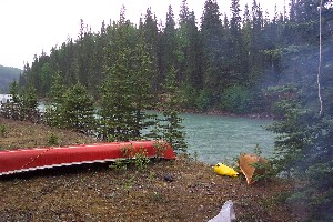 Camp#1 looking at the main channel