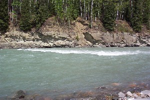 Lower Saunders, close up of big wave