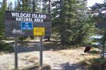  Wildcat Island sign