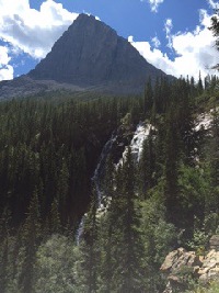Waterfall under Haling Peak