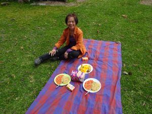 Picnic under the tree