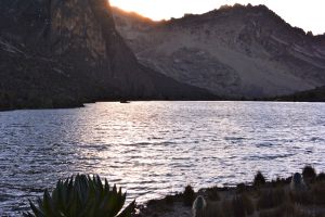 Sunset at the Hot Tarn