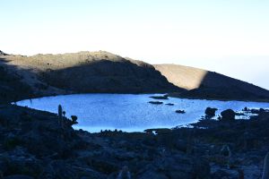 The Nanyuki Tarn in sunrise