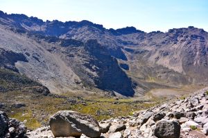 Looking down the Teleki Valley