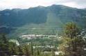 Banff spring hotel from tunnel mountain