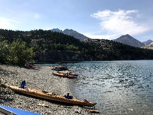 Water Skier's beach.