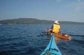 Crossing to Squirrel Cove